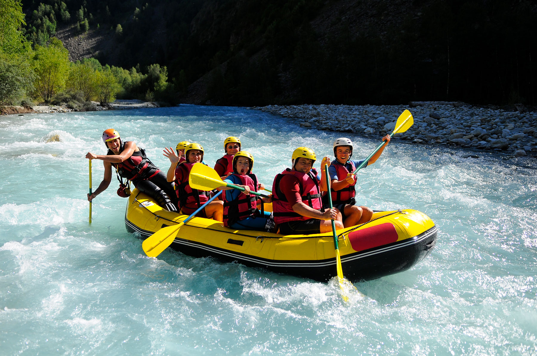 rafting